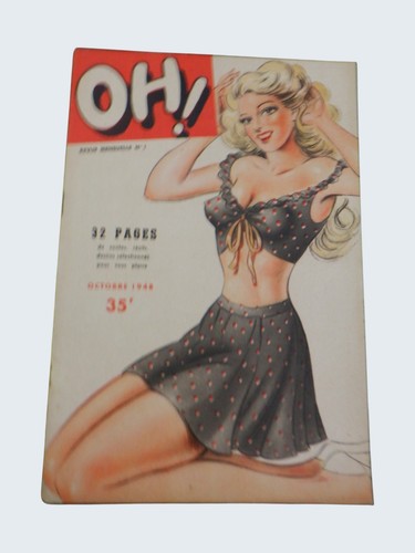 Vintage revue mensuelle - oh!,