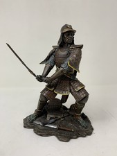 Top Col.Medieval Japanese Samurai Statue - General Minamoto Warrior [A3-2-45{