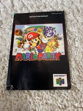 Mario Party N64 Manual Only