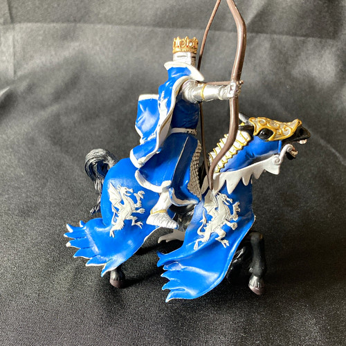 Papo blue knight - blue, on