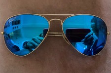 Ray Ban Polarised Blue Lens