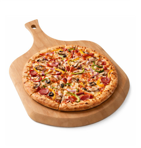Pizza peel paddle board - pizza,
