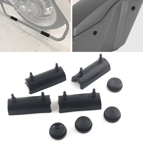 4pcs black grommet support - black,