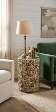 Driftwood Round Tall Side