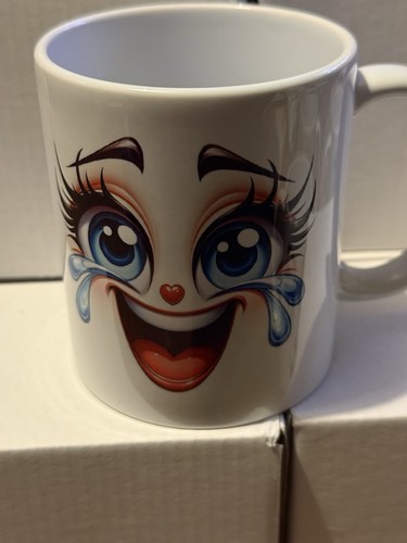 Funny face mug - funny,
