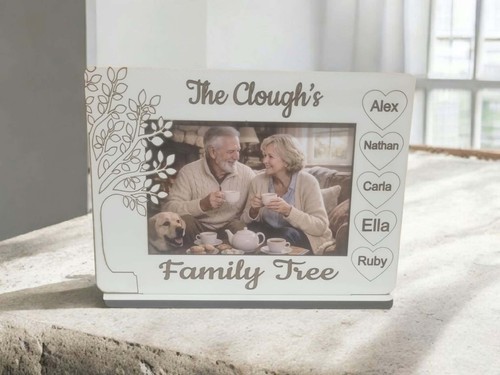 Family tree engraved - family,