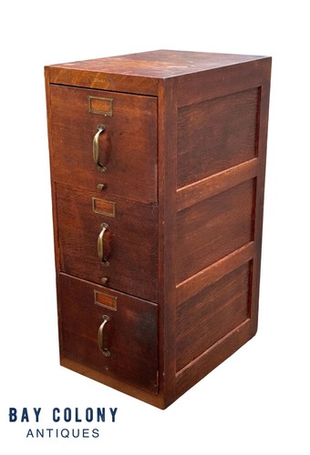 Antique tiger oak - oak, three