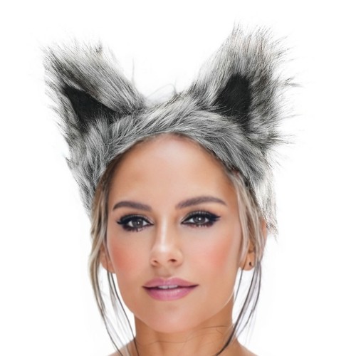 Furs foxes wolf ears headband - wolf,