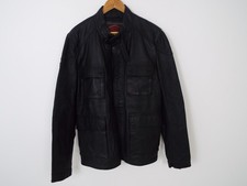Men's Superdry Black Leather