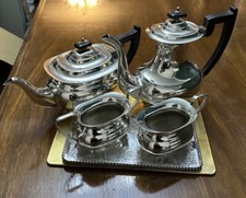 Vintage 4 Piece Silver Plated