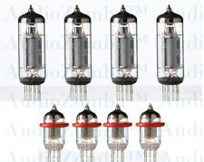 YAQIN MC-6P1P USSR MILITARY NOS 8 X 6P1P 6J1 COMPLETE VALVE SET FREE RINGS UK