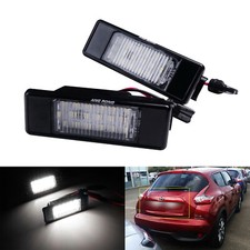 2x LED License Number Plate