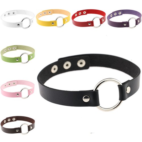 Womens choker collar necklace - choker,