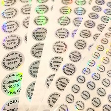 Hologram Label Sticker