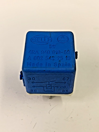 Mercedes hella 12v pin blue - 4,