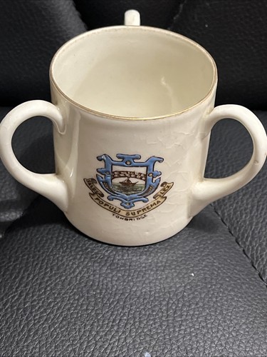 Crested china handled - china, loving
