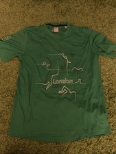 London 2012 Olympics T-shirt Size Large Green Rare