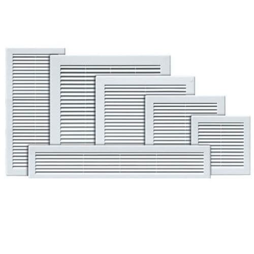 White plastic air vent cover - vent,