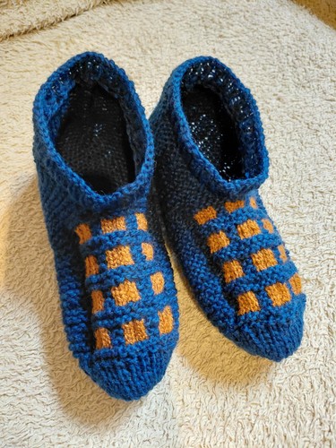 Mens hand knitted