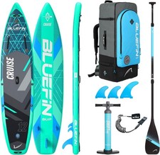 Bluefin Cruise 12' Gecko Blue SUP Inflatable Stand-up Paddle Board RRP £599