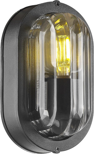 Oval bulkhead light - oval,