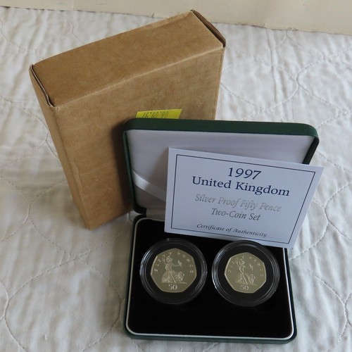 1997 pence silver - 50, 2