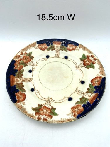 Hand painted imari plate - a,