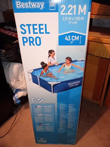 Bestway steel pro rectangular - steel,