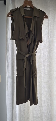 Zara sleeveless trench jacket - trench,