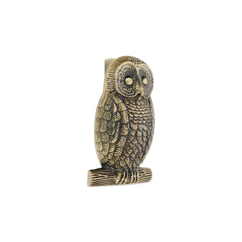 Door knocker owl shaped - door,