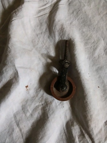 Vintage metal pulley for airer - pulley,