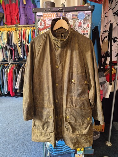 Vintage barbour wax jacket - wax,
