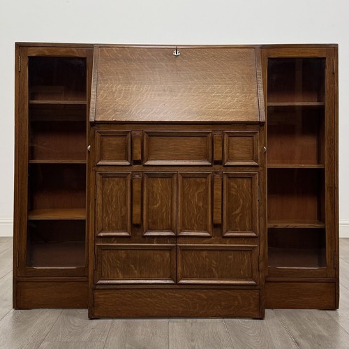 Vintage art deco oak - art, side