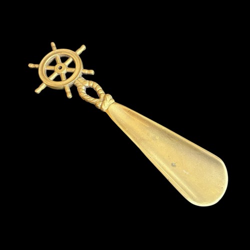 Vintage brass shoes - vintage,