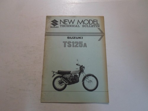 1976 suzuki ts125a new model - suzuki,