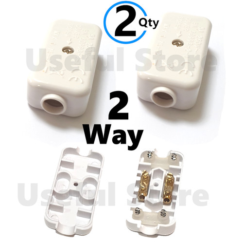 Inline connector box - connector, way