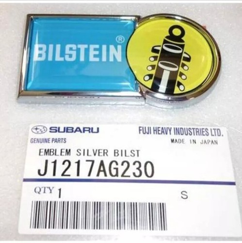 Genuine subaru bilstein logo - genuine,
