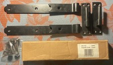 Vintage High Quality Heavy Duty Large Door/ Gate Meta lHinges 37cm Full Set Box