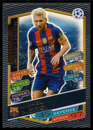 Match attax 2016 champions - match, 2016-17