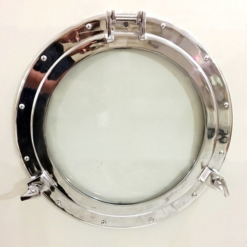 Canal boat porthole - canal, window