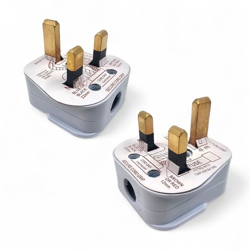 White mains plastic amp - white,