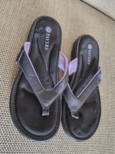 Pavers cushioned thong toe - pavers,