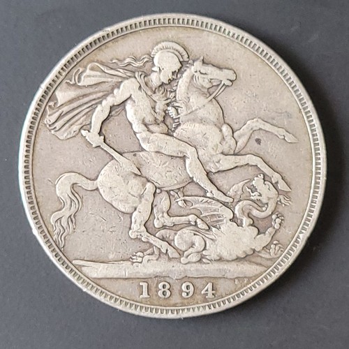 1894 great britain crown queen - britain,