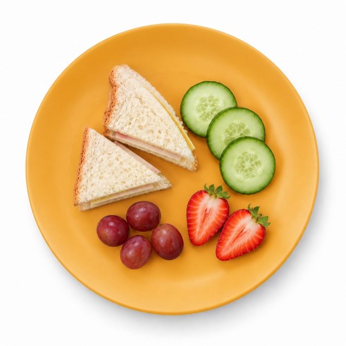 Plastic side plates set - plastic, of