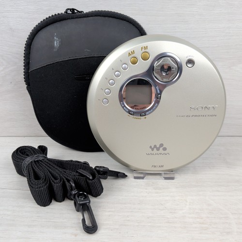 Sony fj401 discman portable - d,