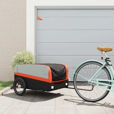  Bike Trailer Black and Orange