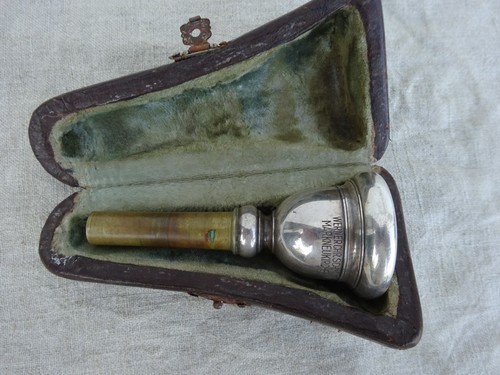 Old tuba mouthpieces - old, werner