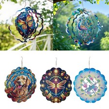 3D Metal Wind Spinner Outdoor