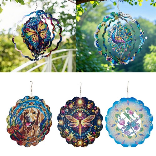 Metal wind spinner chime - spinner,