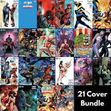 DC/MARVEL: BATMAN/DEADPOOL #1 ALL COVERS BUNDLE [ 21 in total ]